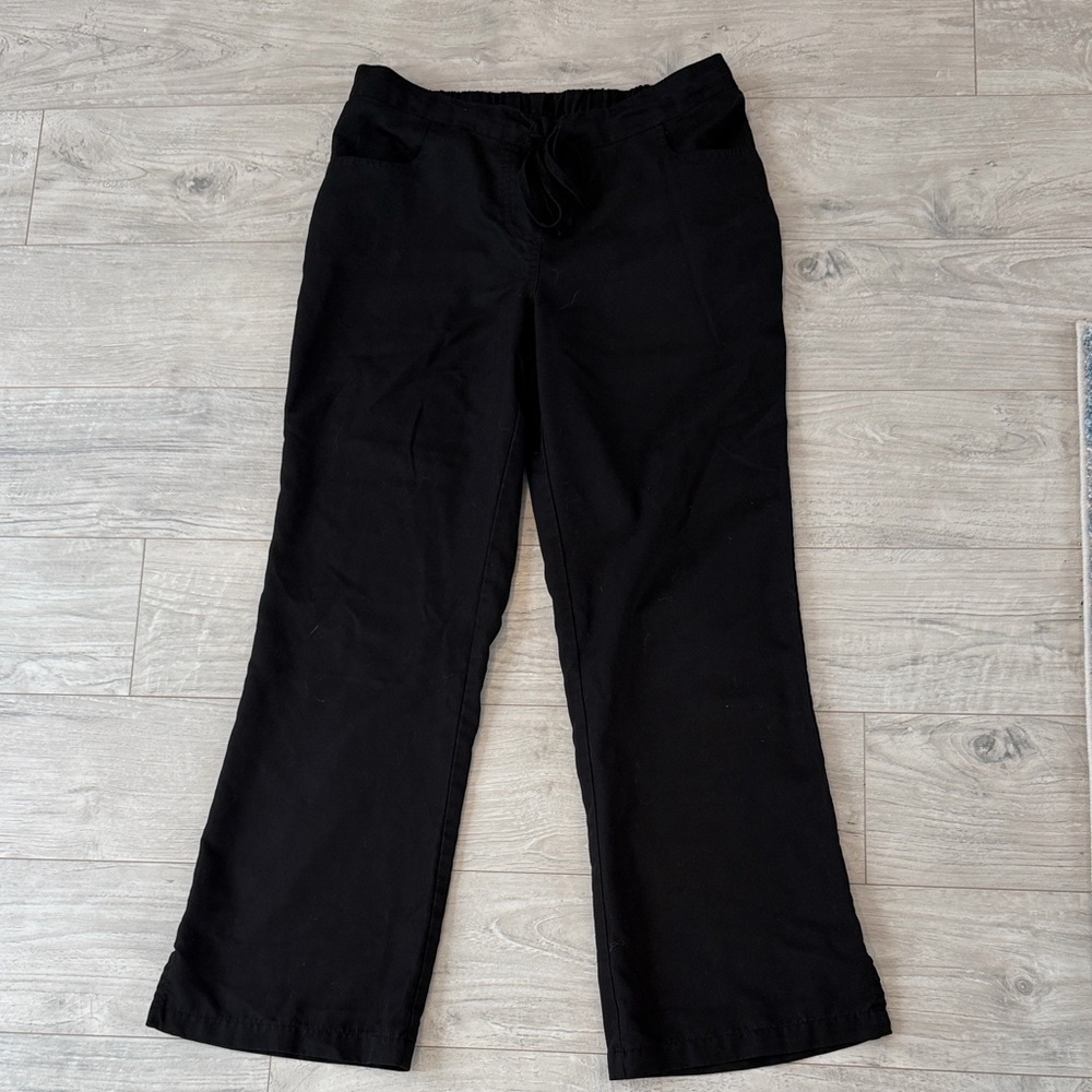 SCRUBOLOGY Black Pants M